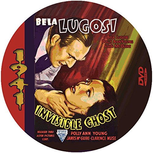 Invisible Ghost (1941) Classic Sci-fi and Horror Movie DVD-R