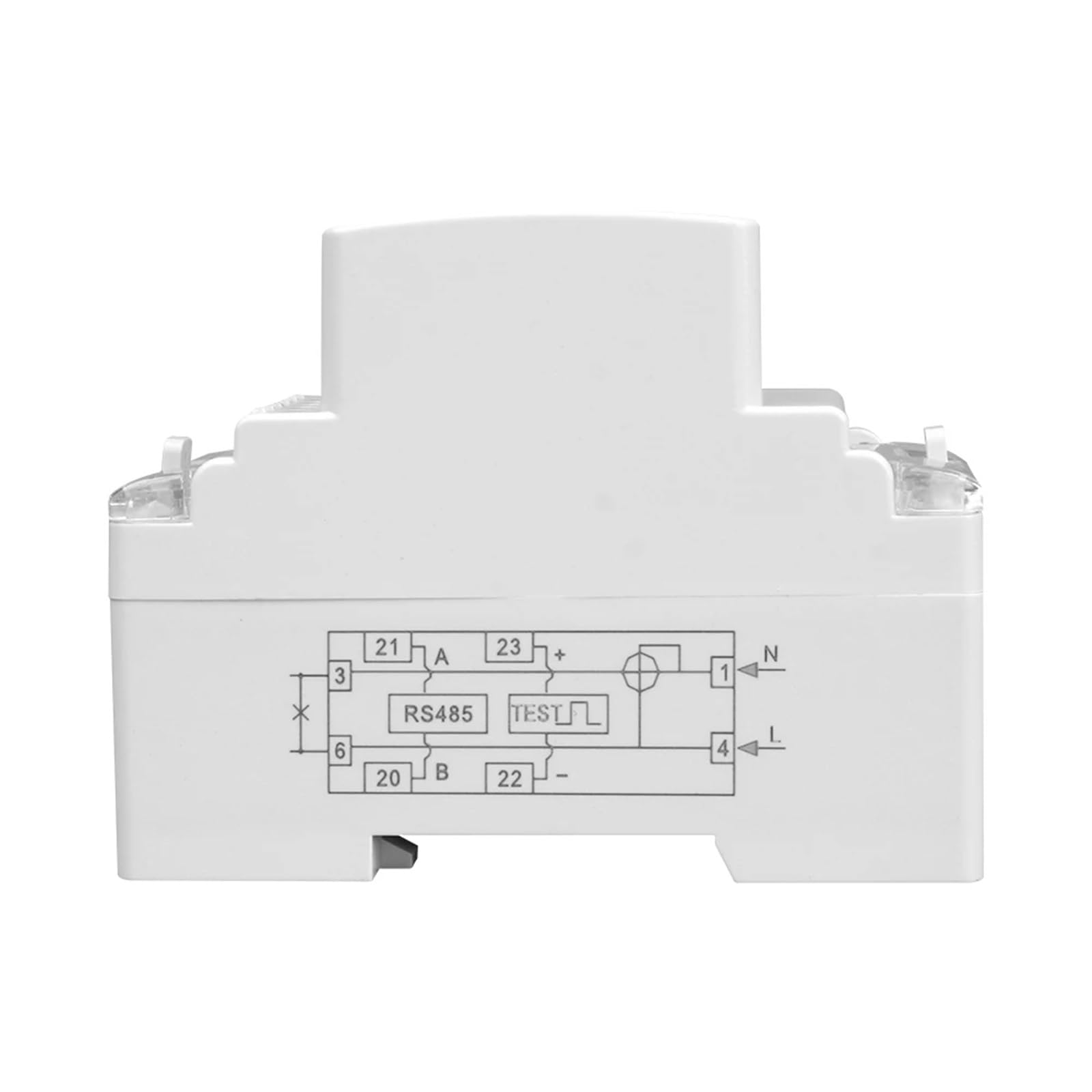 9999999,9 kWh jednofazowy cyfrowy wyświetlacz LCD 2P Watomierz zużycie energii licznik elektryczny kWh AC 230 V 50 Hz 35 mm Din Rai