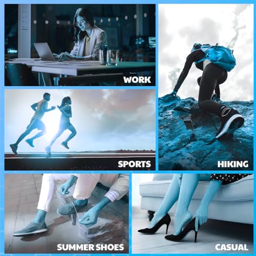 Magnetic Acupressure Insoles – Reflexology Massage Insoles for Pain Relief, Acupressure Magnetic Soles Men & Women,Magnetic Acupressure Insole for Comfort and Support (Large (EU 44-47)) - Image 6