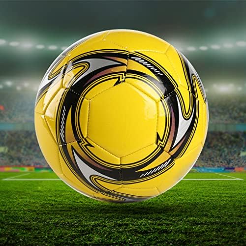 Football Size 5, Football Training Ball Indoor & Outdoor Match Soccer Ball Anti Slip Football gifts for Boys, Adults & Kids - Pack of 1 Random Color