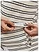 OYOANGLE Women's Maternity Lounge Set Textured Striped Print Tee Top and Shorts Pregnancy Summer Outfits Beige Small