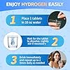 H2 Molecular Hydrogen - Cellular Energy & Brain Health - with Elemental Magnesium - Free of GMOs, Gluten & Soy - 90 Tablets (90 Servings) #1