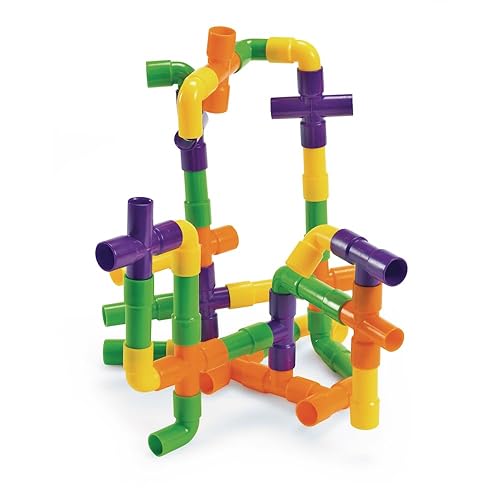 Miniatura 10 de Excellerations Juguetes de construcción, Juguetes de construcción STEM, Bloques, Constructores de 34 pulgadas, Juguetes de conexión, Edades de 3