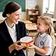 50 Aufkleber für Küsschen Pralinen Abschiedsgeschenke Erzieherin Lehrerin Schokolade Banderole Aufkleber zum Beschriften Personalisiert Tagesmutter Dankeschön Geschenk Bunte Schokoladen Sticker