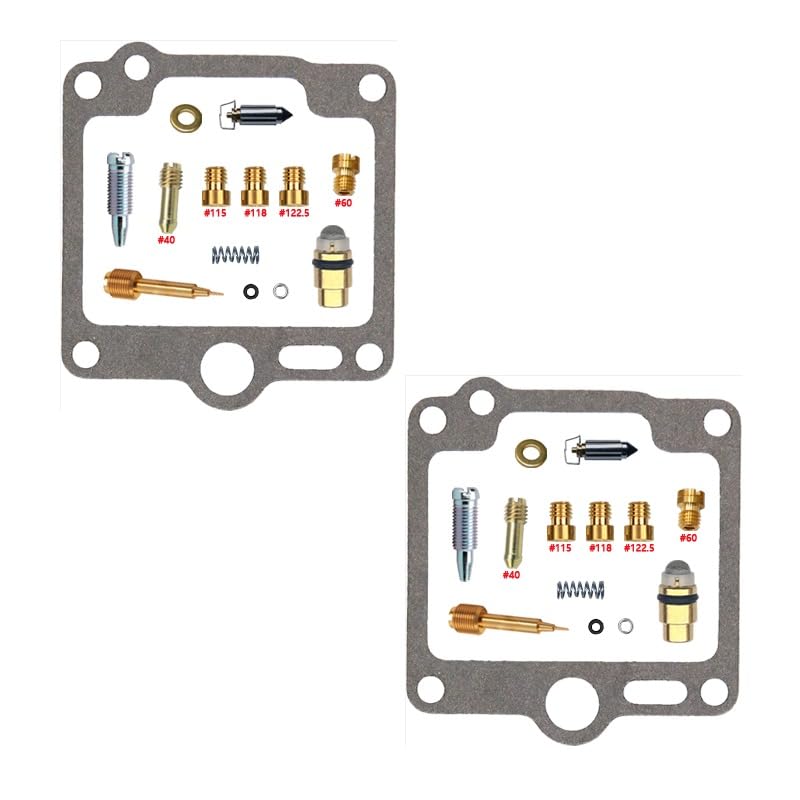 Kit Réparation Carburateur XV750 Virago gicleurs laiton joints nitrile V-twin