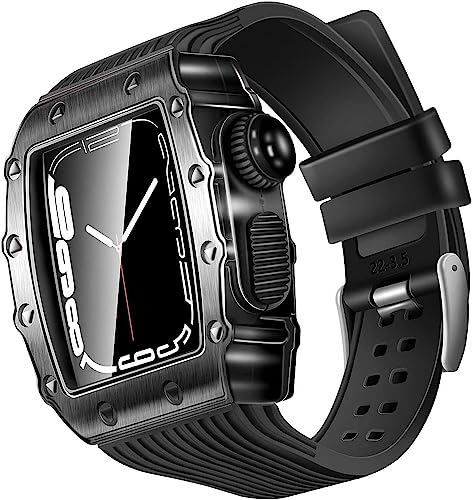 Boîtier en zinc premium INFRI et bracelet pour Apple Watch Series 8