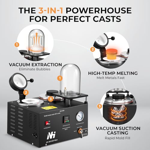 La mejor comparación de Máquinas de fundición más recomendados. 9 Imagen adicional