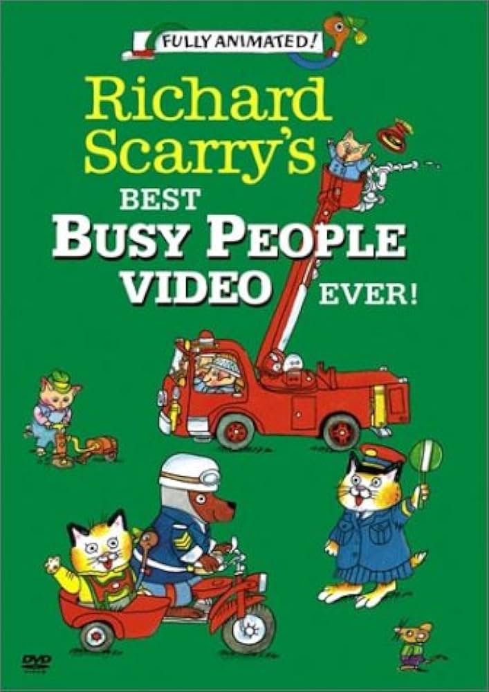 英語 dvd richard scary Richard Scarry - Best Busy People