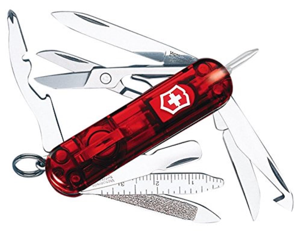 Victorinox Swiss Army Multi-Tool, Midnite MiniChamp Pocket Knife