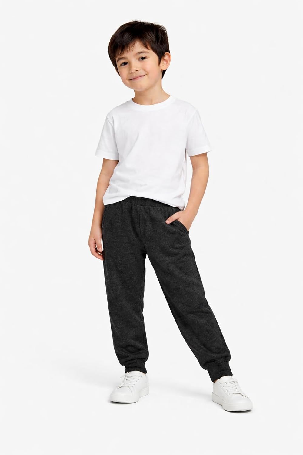 Studio 3 Boy’ Sweatpants – 4 Pack Active Fleece Jogger Pants - Image 4