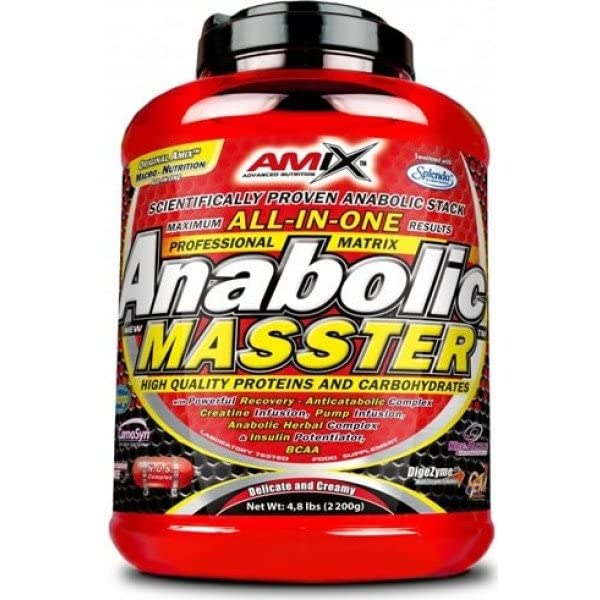 AMIX Anabolic Masster 2200 gr, Erdbeergeschmack