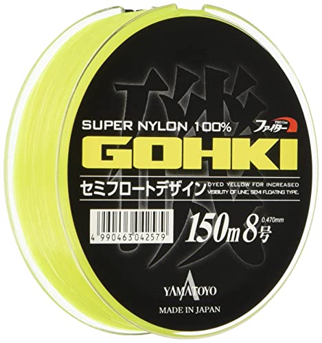 ヤマトヨテグス ナイロンライン ゴーキ磯 8号 150m