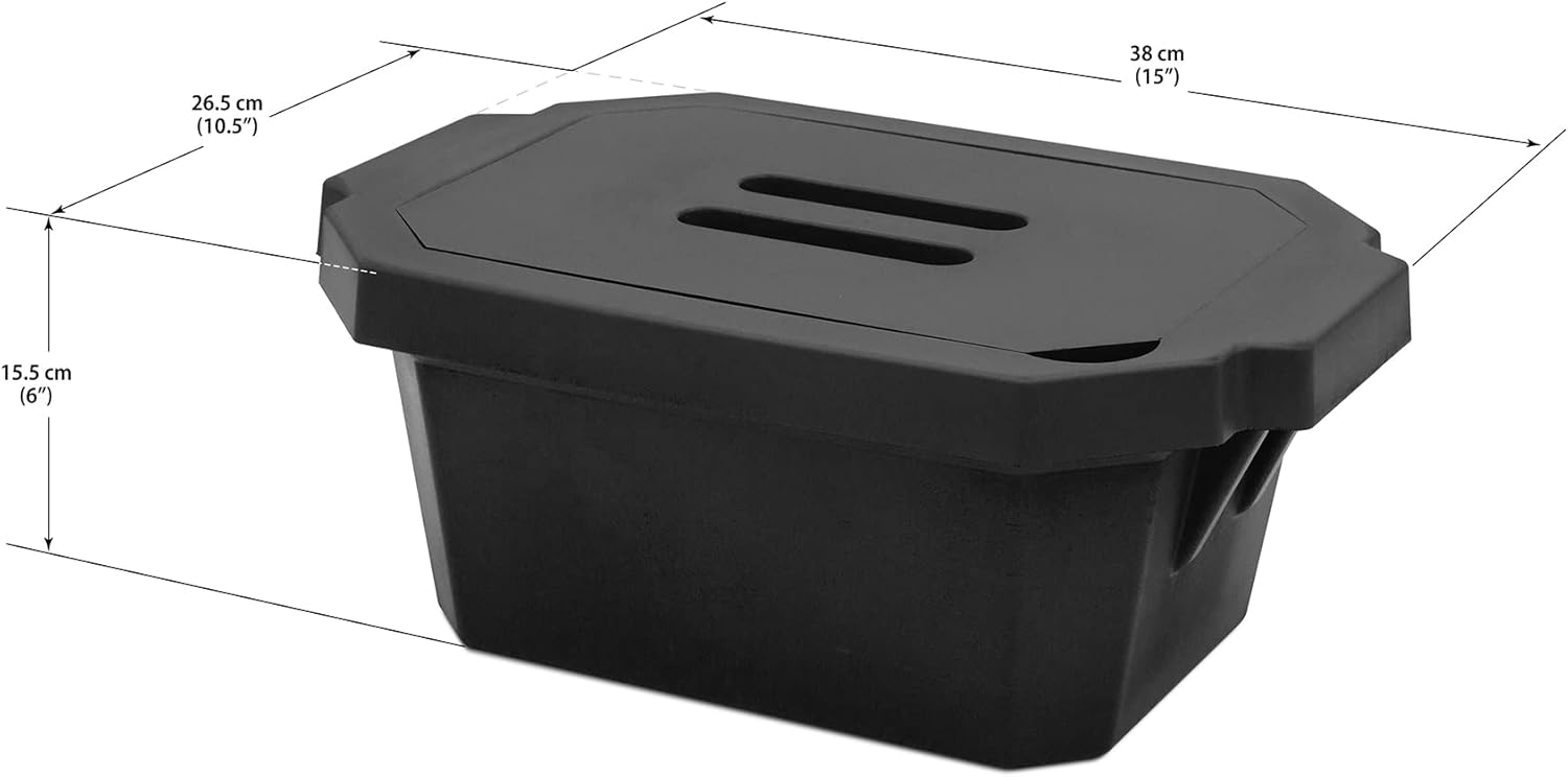 SP BEL-ART Magic Touch 2 HIGH Performance Black ICE PAN; 4.0 Liter MIDI Model, with LID (M16807-4102)