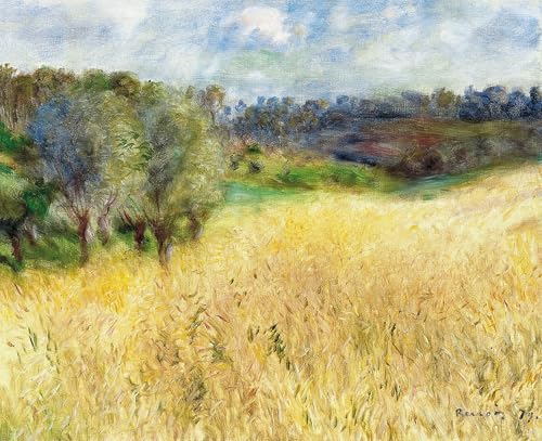 Cuadro de lienzo decorativo de 60x90cm SERENDIPITP Campo de trigo