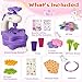 YOFUN Unicorn Fabric Flower Bouquet DIY Craft Kit for Girls Ages 4-8, Educational Arts & Crafts Toy, Birthday Gift for Preschool Kids (Unicorn DIY Flower Set)