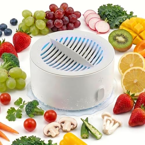 Puribreeze Vegetable Cleaner Fruit Cleaner Machine Vegetable Cleaners Device Portable for Home Kitchens Rv Travel and Health-Conscious Families Needing Effortless Produce Care (1)