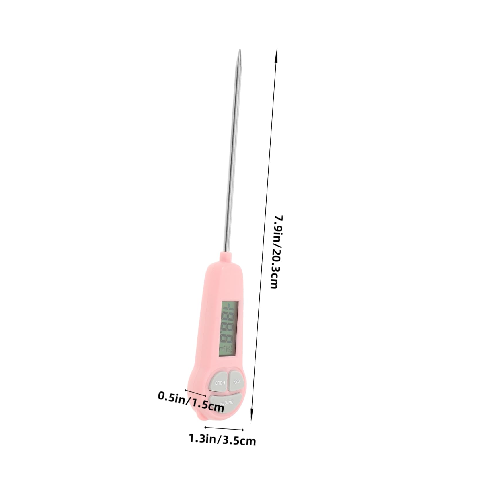 Luxshiny Digital Cooking Thermometer Food Thermometer for Frying Oil Liquid Solid Measurement Instant Read Kitchen Tool for Precise Control