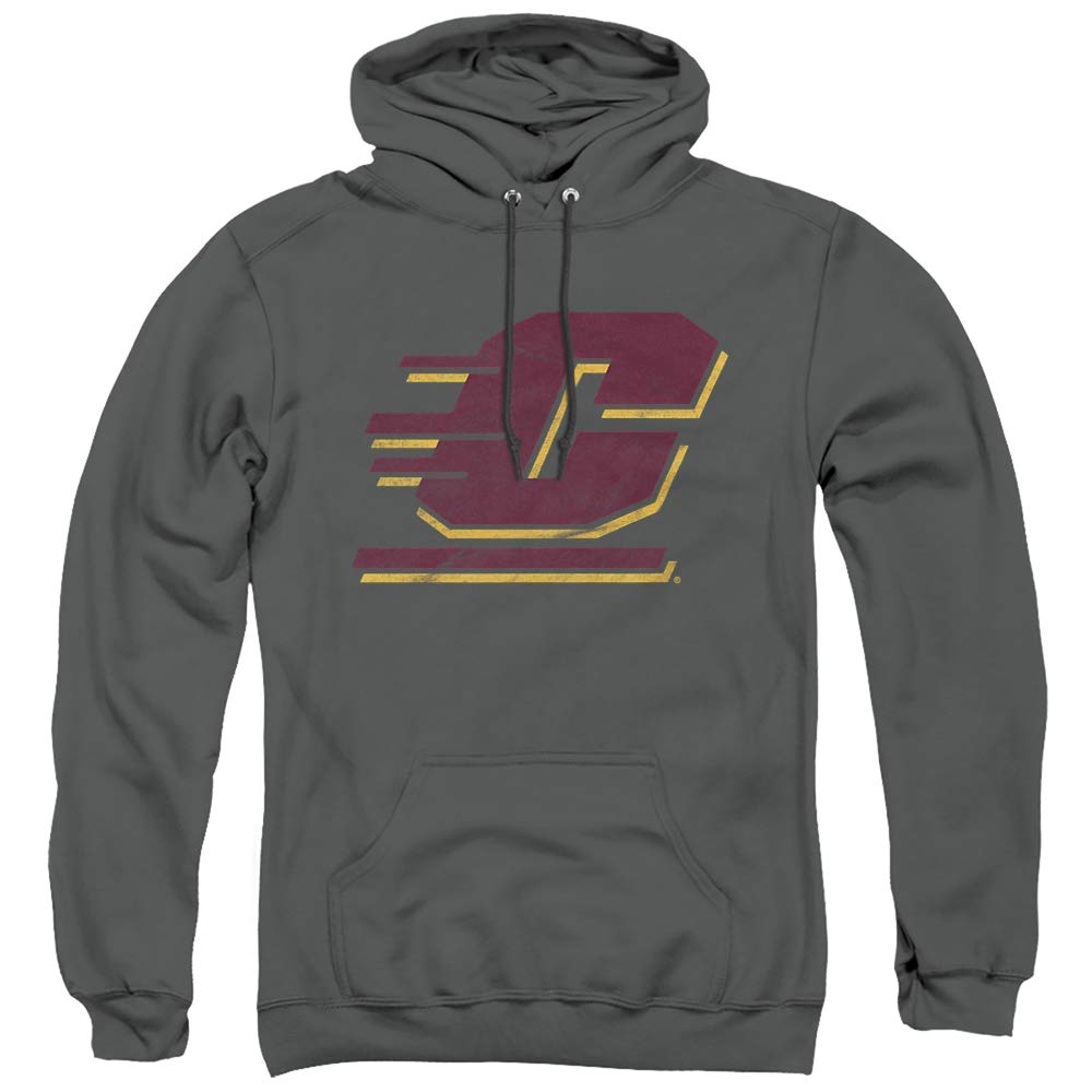 LOGOVISION Official Collegiate Distressed Primary Logo Adult Pullover Hoodie Collection — view 454