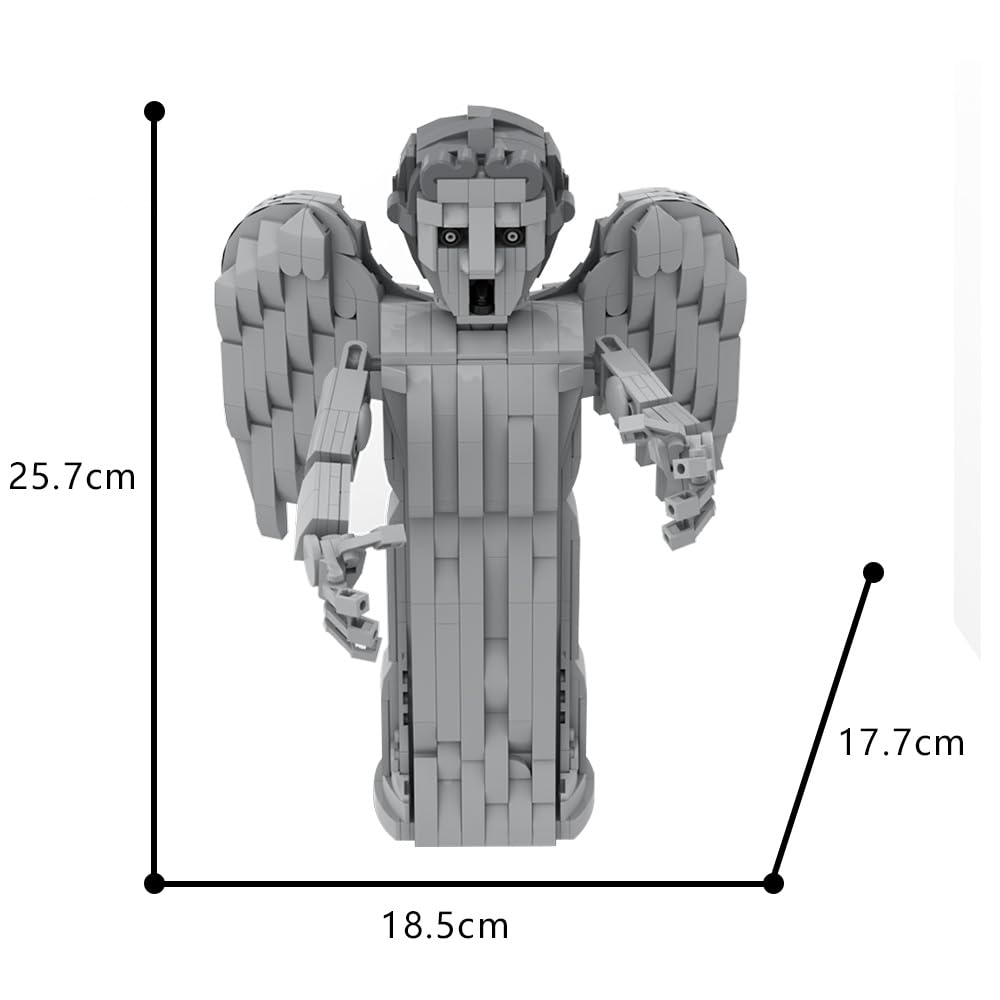 The Weeping Angels 未開封　4個セット Weeping Angel Building Blocks, Halloween Weeping Angel
