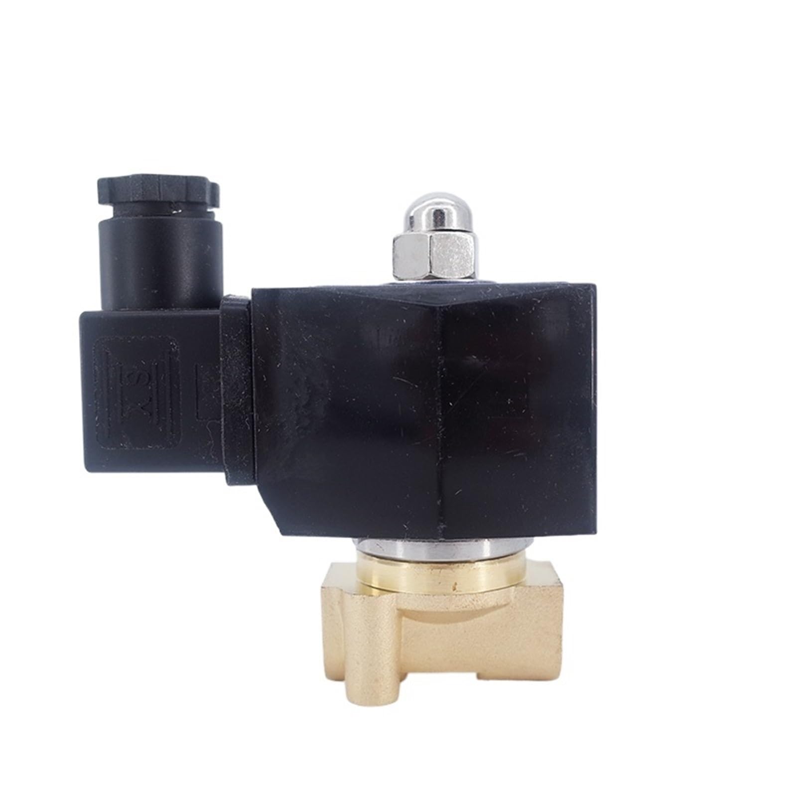 Électrovanne vide en laiton 3/8 Laiton AC 220V normalement fermée pour pompe