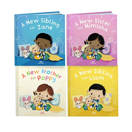 A New Sibling For You - A Personalized Book about becoming a Big Sister/ Big Brother - Wonderbly (Premium Layflat Hardback)