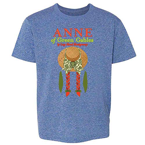 Image of Pop Threads Anne of Green Gables Lucy Maud Montgomery Book Art Youth Kids Girl Boy T-Shirt