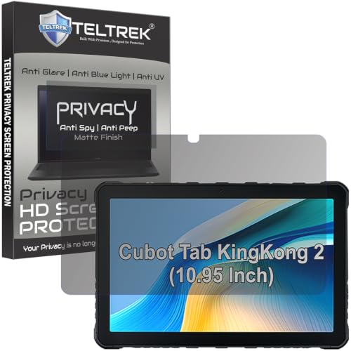 Image of Privacy Matte Anti Peep Screen Guard Compatible With Cubot Tab KingKong 2 10.95 Inch Tab Tablet Anti Spy Screenguard Not a Tempered Glass Screen Protector