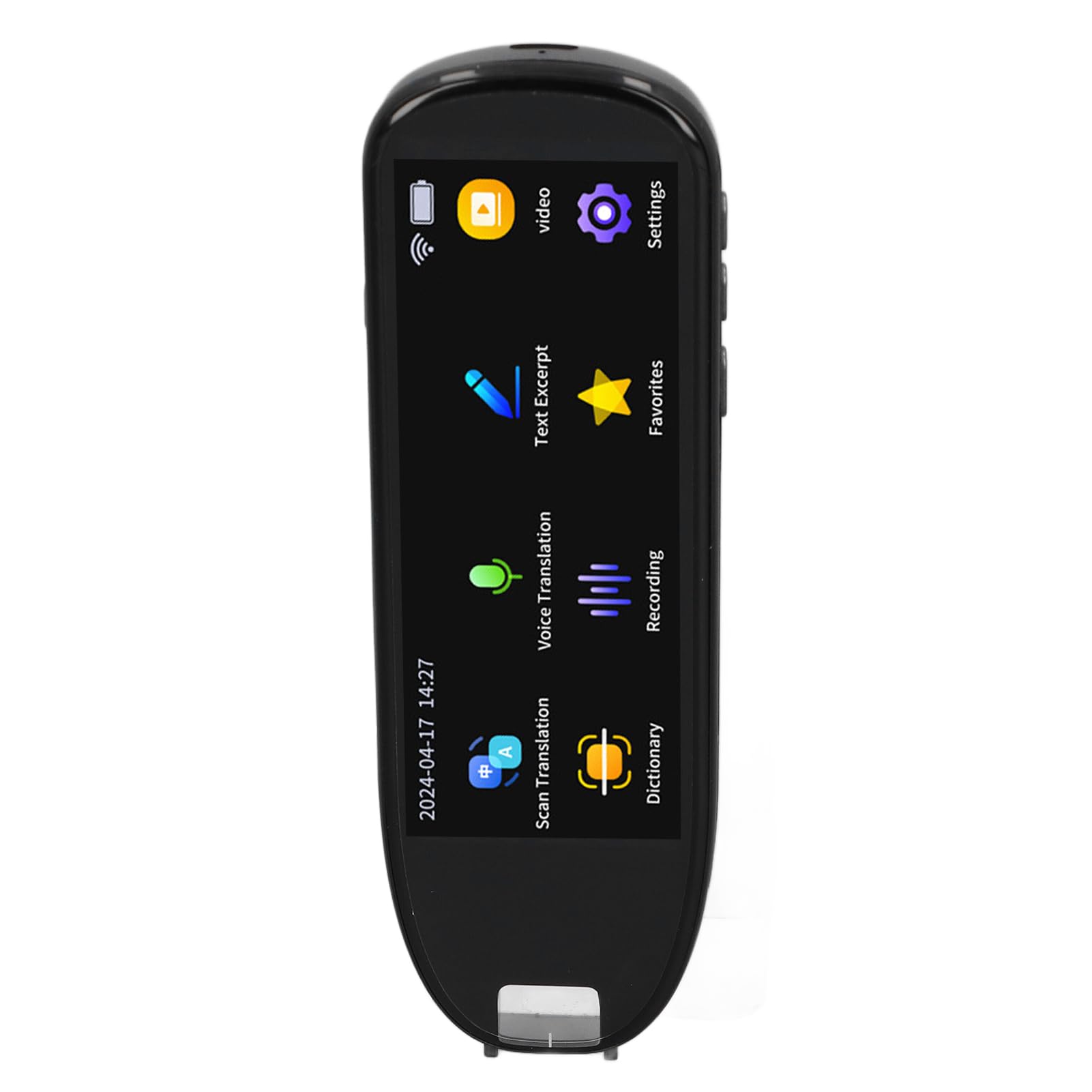 Crayon de Lecture Scanneur 5.0 Pouces, Traducteur Intelligent avec