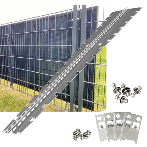 BRIGX | PV Winkel - Montage PV Module am Zaun mit 3° Anstellwinkel (1)