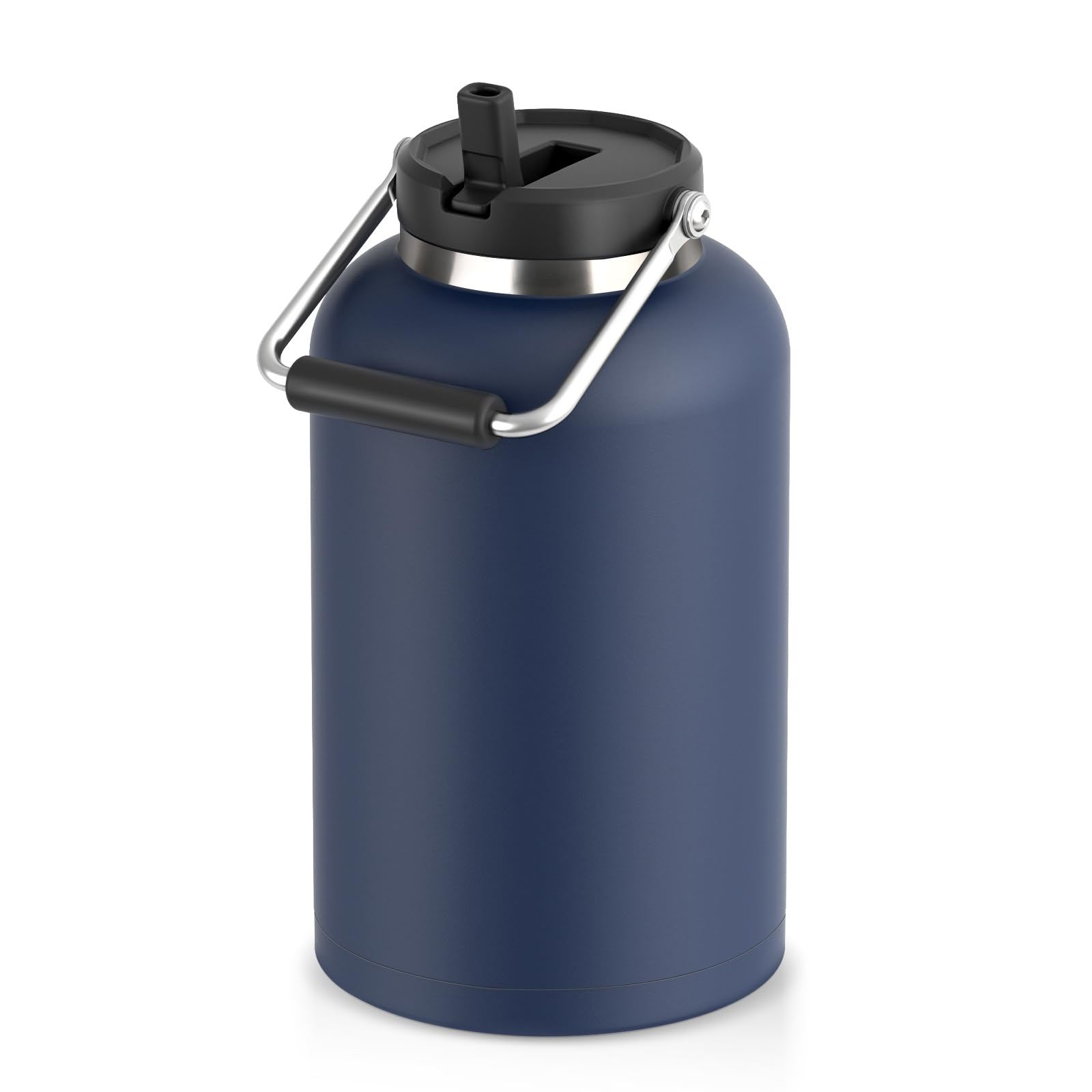 Luxgola 128 oz 1 gallon stainless steel insulated water jug