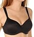 Playtex Women's Secrets Body Revelations Underwire Bra Solid, Black,44D