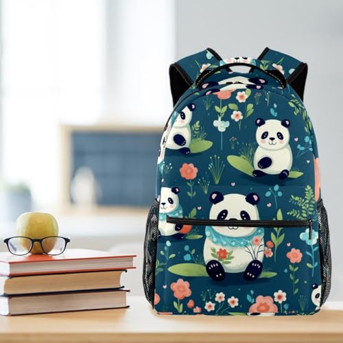 Sac à dos de voyage Happy Panda M multicolore pour filles garçons - 6