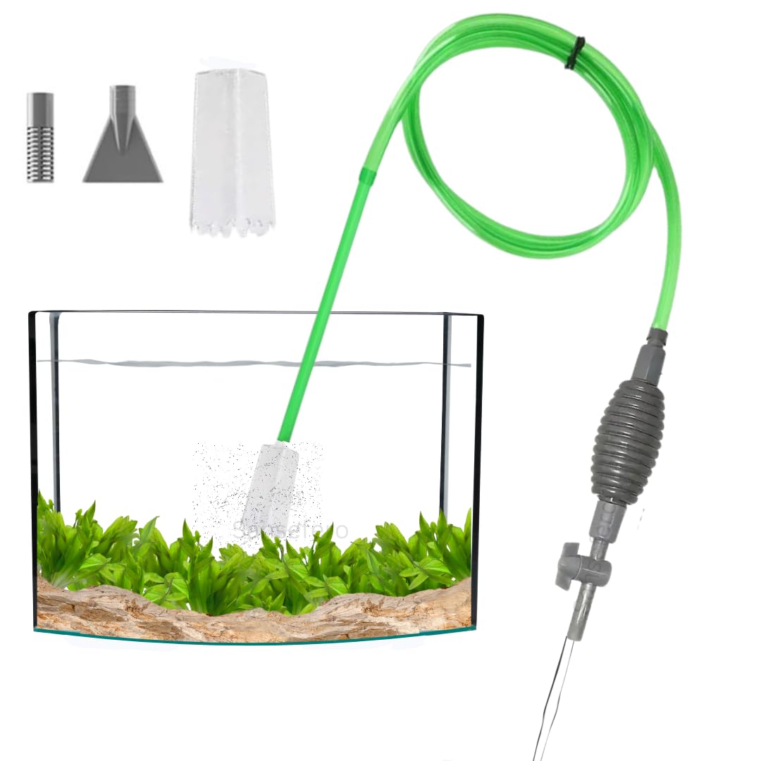 Premier Plants Aquarium Gravel Cleaner 3 in 1 Combo Water Changer Water Pump, Aquarium Gravel Vacuum Siphon Sand Cleaner with Valve Controller (NB-04)-image-48