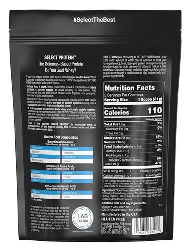 Image of PEScience Select Protein Powder, Whey and Casein Blend, Lean Protein Powder for Women and Men, Low Calorie, Low Carb, Keto Friendly, Gluten Free, Snickerdoodle - 5 Servings
