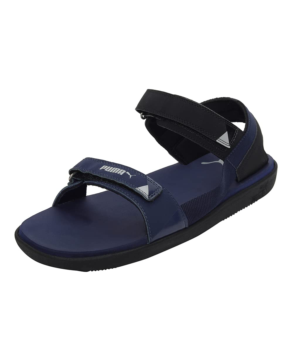 Puma Unisex-Adult Pebble Peacoat-Black-Quarry Sandal - 7UK (36484014) (B09XV6HJRL) Amazon Price History, Amazon Price Tracker