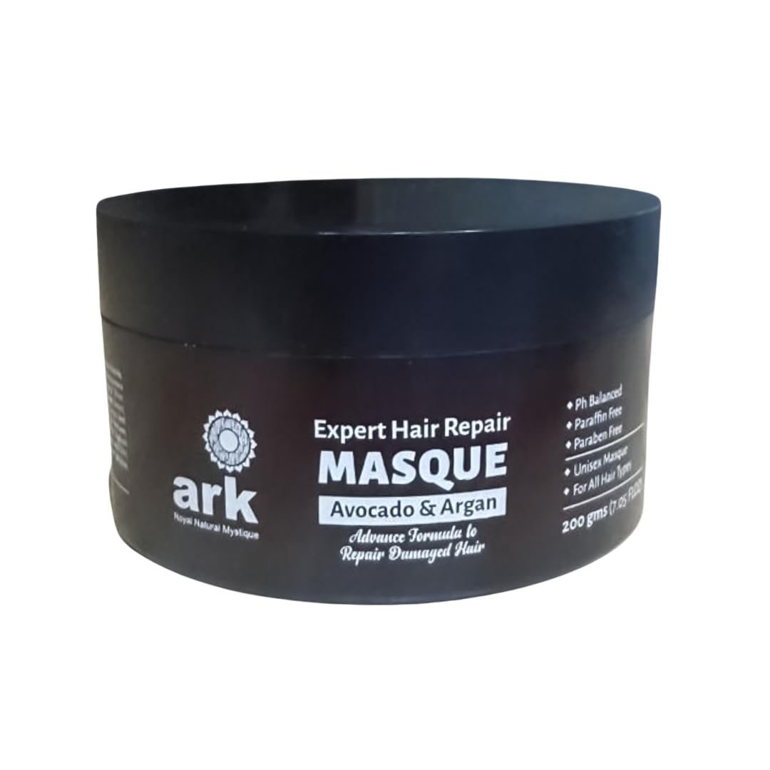 ARK - Hair Repair Masque Deep Conditioning & Moisturizing | Intensive Hair Repair | Hydrating and Nourishing Mask | For Dry & Damaged Hair| Sulfate-Free | Organic and Vegan | For Men & Women- 200ML-image-35