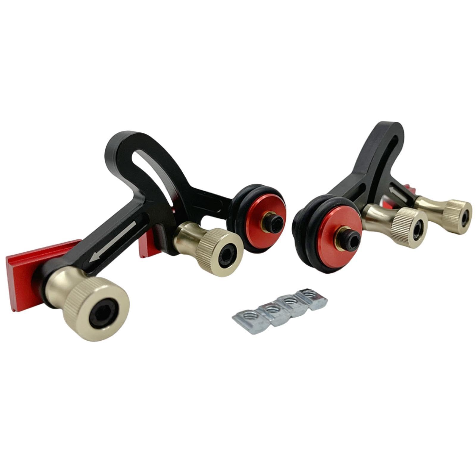Zambuph Woodworking Bearing Roller Feeder Slot Tool Reliable Efficient Table Saw Guide Rollers Durable Solutions Table Saw Feeding Safety Propelling Auxiliary