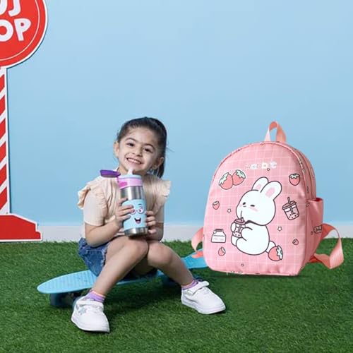 Image of Tinytot 15 inch Cute Backpack for Kids Girls Boys Toddler Backpack Preschool Nursery Play School Travel Bag for 5 to 8 Year Child - Mini Size