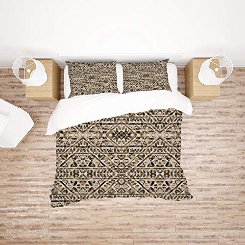 Parure de lit King Size infroissable en polyester pour éviter le repassage