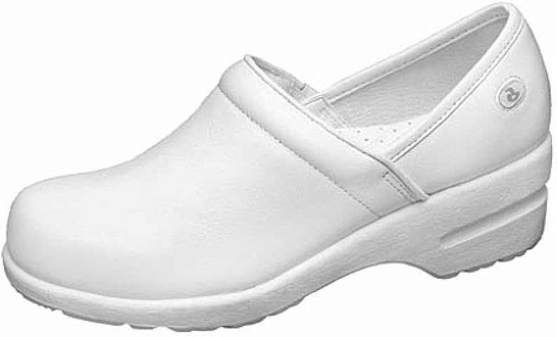 Cherokee Harmony Classic Women's Shoes Leather Footwear Nursing Clogs with Molded Memory Foam Insole TPR Molded Sole