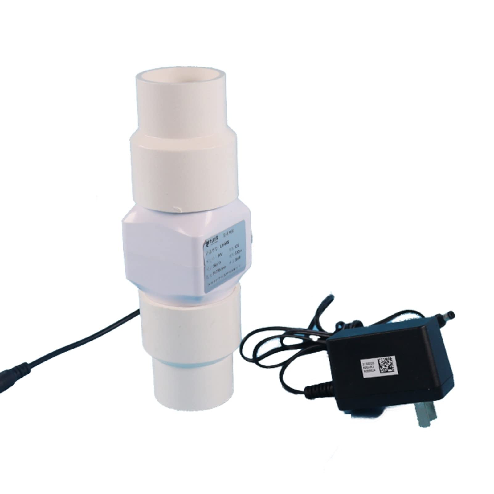 Conducto de ventilación para hidroponía y tiendas de cultivo con miniventilador axial