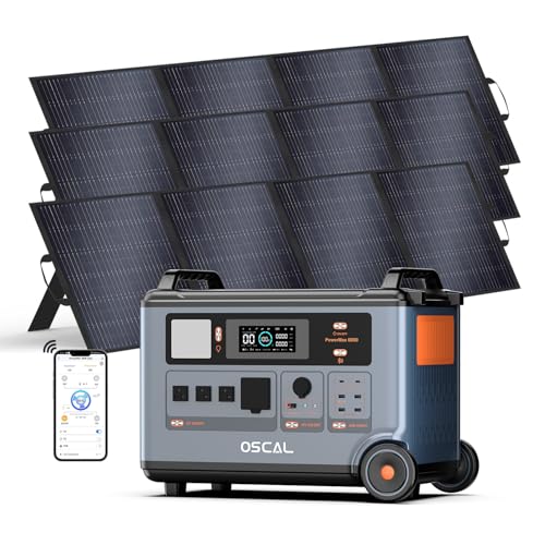 OSCAL PowerMax 6000 with 3x200W Panel