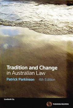 Paperback Tradition and change in Australian law Book