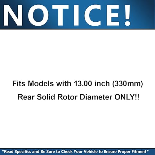 Miniatura 66 de Detroit Axle - Rotores de disco delantero de 10.827 in + pinza de freno lateral del pasajero de repuesto para Toyota RAV4 Prius V Lexus HS250H Scion