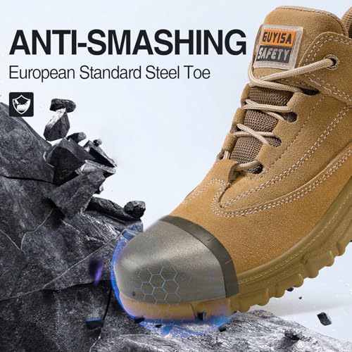 Steel Toe Shoes for Men Work Shoe for Men Industrial Construction Safety Shoes Sneakers2