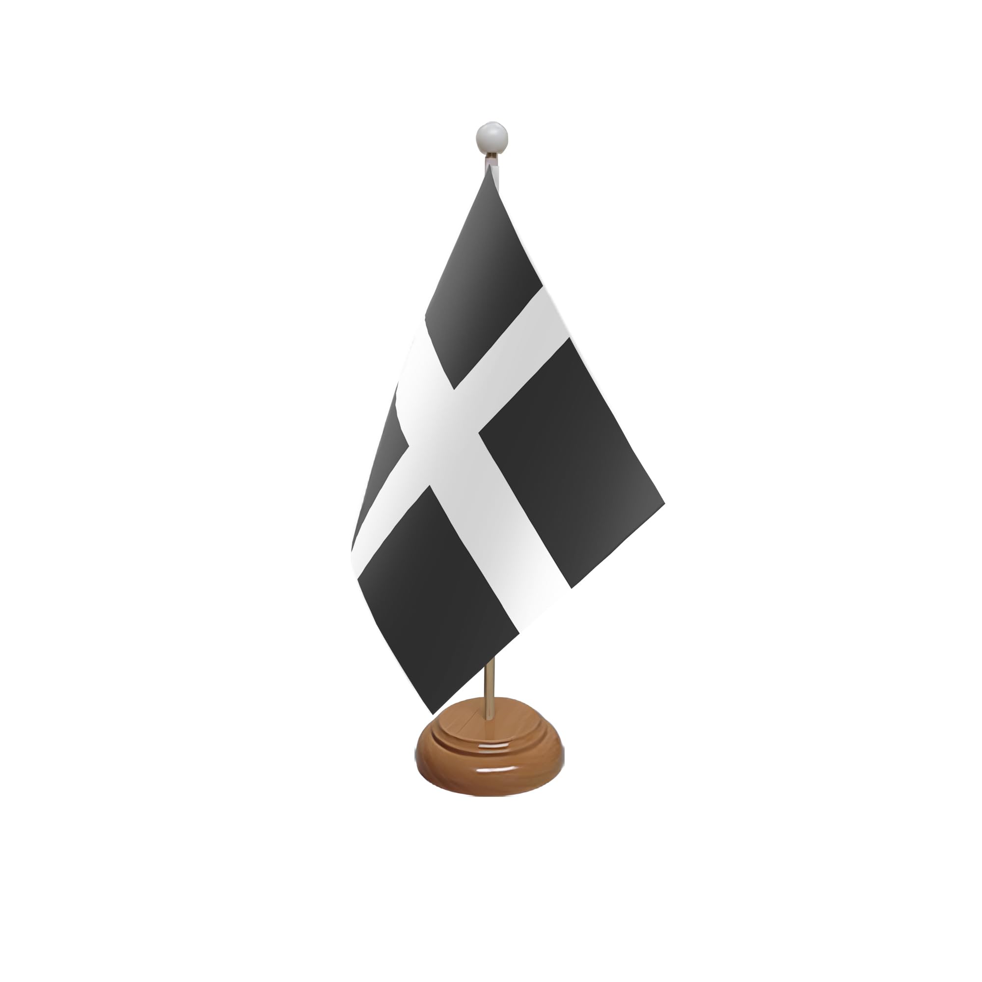 Flagtex Cornwall Wooden Table Flag With Wooden Base — image 1