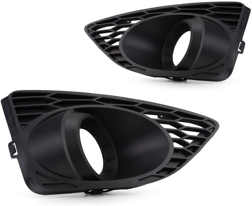 For Ford Fusion 2010 2011 2012 Fog Light Bezel Driver and Passenger Side | Pair | Front | SE/Sport | Replacement For FO1038122, FO1039122 | 615343856650, AE5Z17E811BA, 615343856445, AE5Z17E810BA