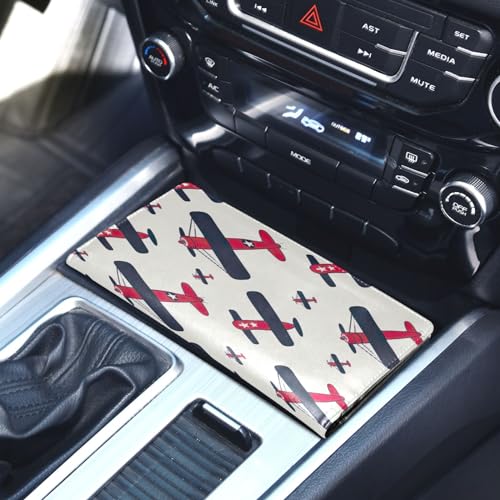 Organizador para auto de cuero miniatura 5