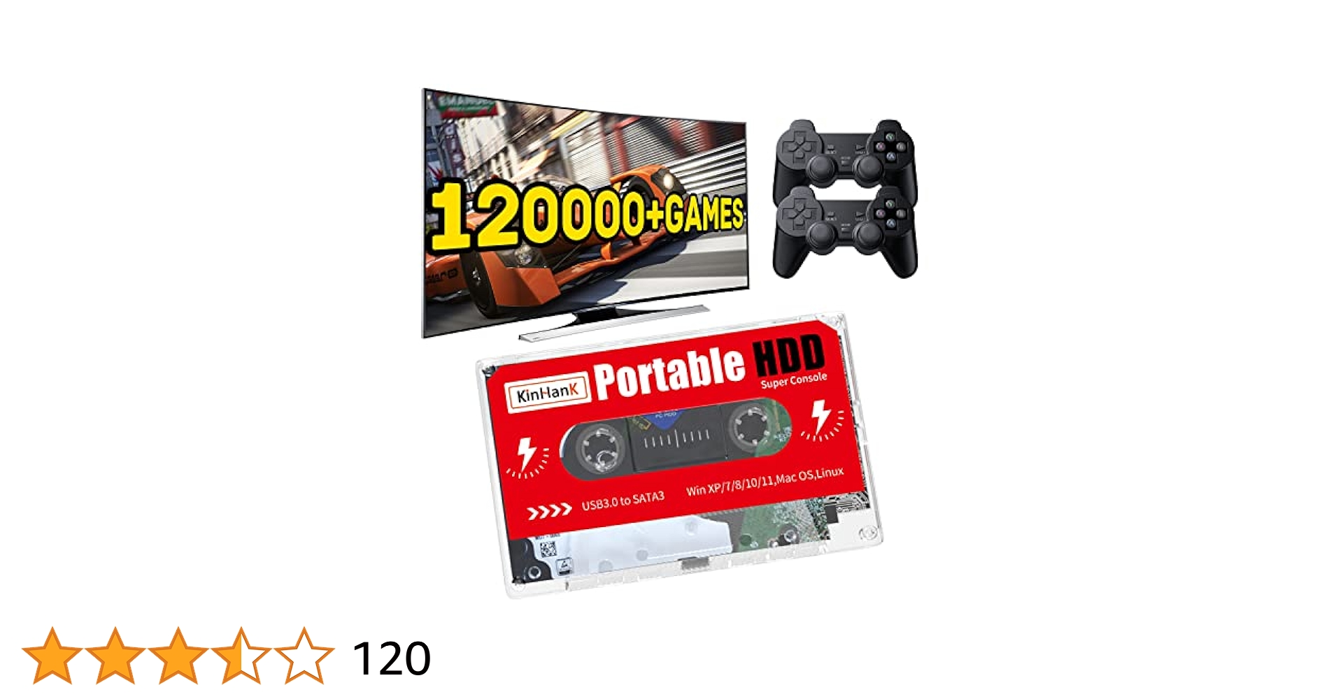 その他 mamKINHANK SuperConsole 2TBHDD Amazon.com: Kinhank