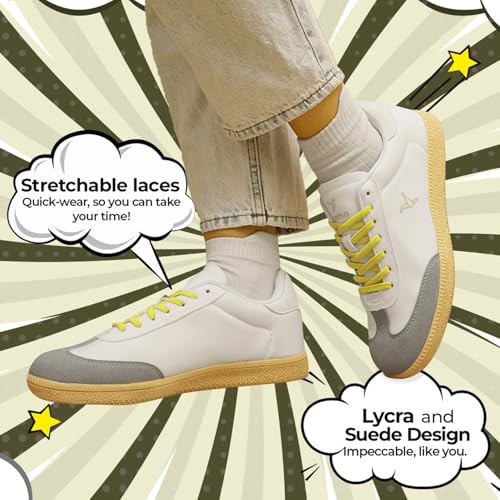 Image of YOHO Quoi Sneakers for Women | Soft Lining & Cushioned Insoles Shoes | Stylish & Casual Everyday | Vibrant Colours